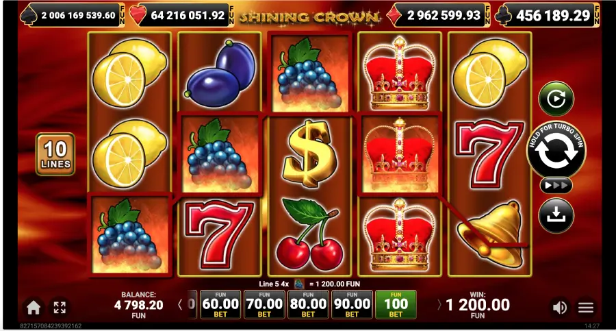 Shining Crown slot